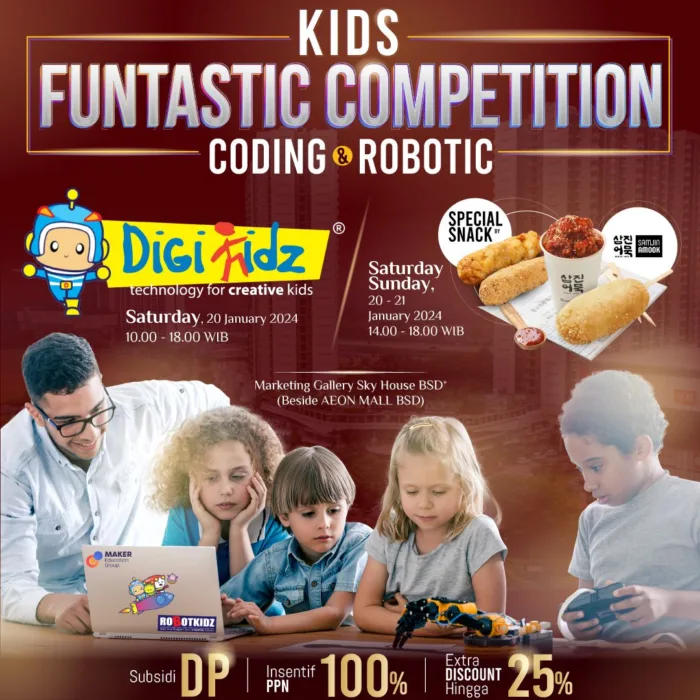 Kids Funtastic Competition with @digikidz_id 🤖✨